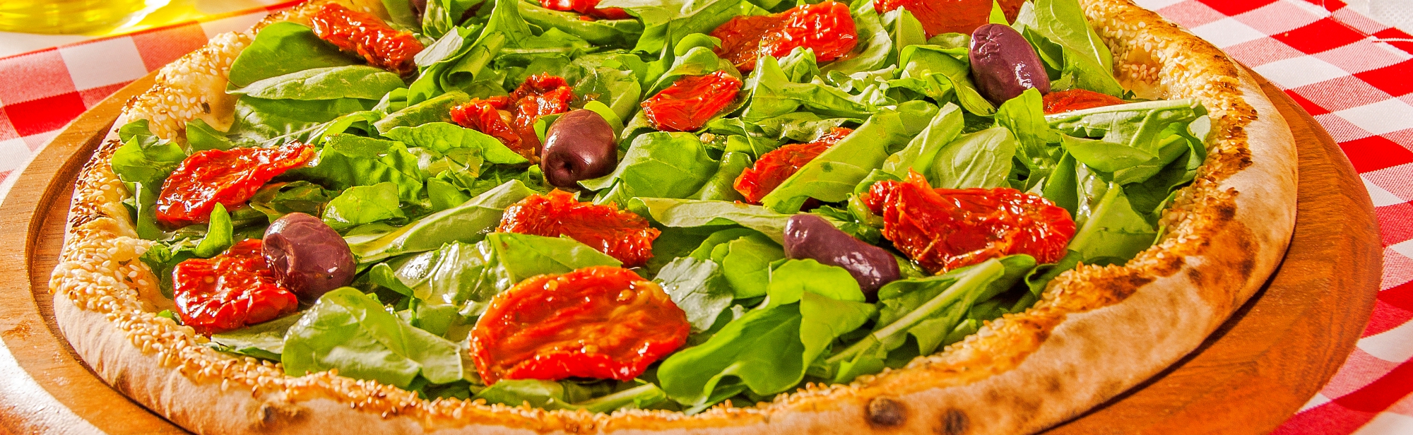 Rúcula com Tomate Seco